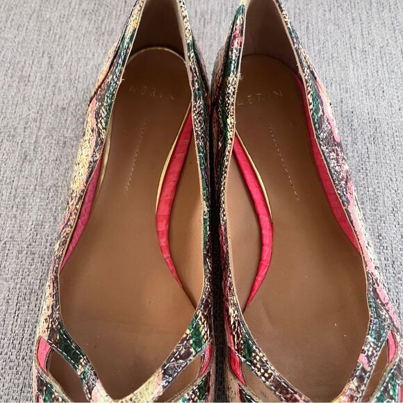Aerin Atria-Monarch Snake Multi Color Flats Sz 6 - Picture 12 of 12